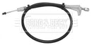 Borg & Beck Brake Cable- RH Rear - BKB2810 fits Mercedes C Klasse  W/T 203 00-