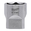 Milwaukee 3/8 Drive Socket Metric Standard-21MM - 4932479997