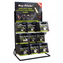Keypower Coin Cell Battery 9 Hook Display Stand - KP160