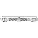 Borg & Beck Brake Hose  - BBH6392 fits Land Rover 90/110,Defender
