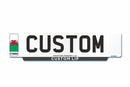 Standard Front Lipped Eco Number Plate 520 X 127 Cymru