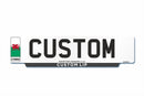 Standard Front Lipped Eco Number Plate 520 X 127 Cymru