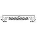 Borg & Beck Brake Hose  - BBH6068 fits Citroen ZX, Peugeot 306 91-