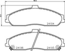 Mintex Brake Pad Set fits -Cadillac Chevrolet MDB2213 (also fits other vehicles)