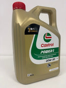 Castrol Power1 4T 20W50 Mineral 4 Stroke Motorcycle Engine Oil 4 Litre 4L