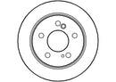 Disctech Brake Disc (Single) - Fits Mercedes-benz, Opel - ABD2679 - Rear Axle