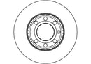 Disctech Brake Disc (Single) - Fits Audi, Renault - ABD2777 - Front Axle
