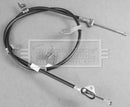 Borg & Beck Brake Cable- RH Rear - BKB3819 fits Suzuki Celerio 03/14-