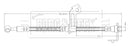 Borg & Beck Brake Hose - BBH8898