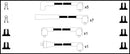 Lemark Ignition Lead Set - HOES650