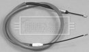 Borg & Beck Brake Cable- RH Rear - BKB3048 fits Renault Clio 1.5DCi