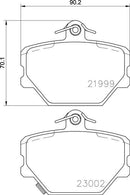 Mintex Brake Pad Set fits -Smart MDB2033 (also fits other vehicles)