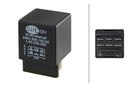 HELLA 5WG 996 165-001 Relay, main current - 12V - 6-pin connector