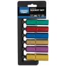 Draper Expert 1/2" 6PT 6PC Deep Socket Set - 50541