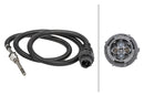 HELLA 6PT 358 181-341 Sensor, exhaust gas temperature - 2-pin connector