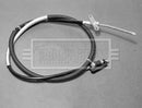 Borg & Beck Handbrake Cable - Rear LH - BKB2049