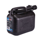 Draper Plastic Fuel CAN - 5L - Black - 09053