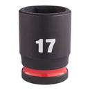Milwaukee Hex socket ShW 3/8 STD 17mm-1pc - 4932480274