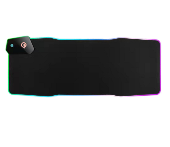 Gaming mouse and keyboard pad with wireless charger