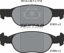 Textar Brake Pad Set - 2193101