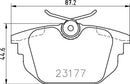 Mintex Brake Pad Set fits -Alfa Romeo Fiat Lancia MDB1876 (also fits other vehicles)