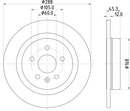Mintex Brake Discs fits -Opel Vauxhall S308:5 MDC2688 (also fits other vehicles)