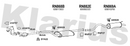 Klarius RN868B - Box With Centre Pipe  - Fits Renault Grand Espace 2.2dCi