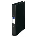 Lyreco A4 Ring Binder with 2x O-Rings - Black - Pack of 10 - 715933