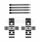 Borg & Beck Fitting Kit -  Pads  - BBK1651 fits S, X, V70 II