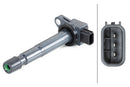 HELLA 5DA 358 057-641 Ignition Coil - 3-pin connector - Bolted