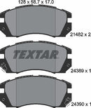 Textar Brake Pad Set - 2148202