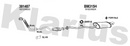 Klarius 301407 - Front Pipe For Cat  - Fits BMW 318 1.7TD
