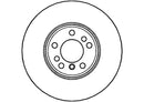 Disctech Brake Disc (Single) - Fits Bmw - ABD2740 - Front Axle