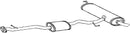 Klarius DN658P - Box With Tail Pipe  - Fits Nissan Qashqai 2.0i
