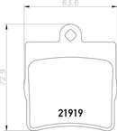 Mintex Brake Pad Set fits -Chrysler MercedesBenz MDB1926 (also fits other vehicles)
