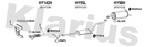 Klarius HY142H - Centre Pipe  - Fits Hyundai Getz 1.6i