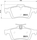 Padtech Brake Pad Set - PAD3150