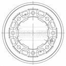 Borg & Beck Brake Drum - BBR32509