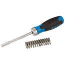 Draper 13pc Ratchet Screwdriver - 70442