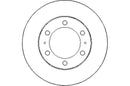 Disctech Brake Disc (Single) - Fits Toyota - ABD2199 - Front Axle