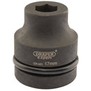HI-TORQ Expert 6 Point Impact Socket, 1" Sq Dr, 17mm