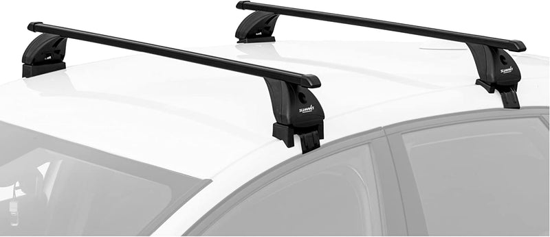 Summit Premium T-Profile Roof Bars 1.2m - Steel - Locks Included  - SUP-20406S fits various