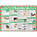 Safety First Aid Workplace First Aid Poster Guide - A600