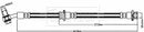Borg & Beck Brake Hose  - BBH8421 fits Nissan Qashqai,Ren Kadjar