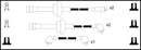 Lucas Ignition Lead Set - LUC7074