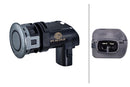 HELLA 6PX 358 270-291 Sensor, parking distance control - Tetragonal - 2-pin connector - Plugged