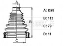 Borg & Beck Cv Joint Boot Kit  - BCB6407 fits FORD KUGA I & II