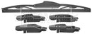Borg & Beck Wiper Blade Rear  - BW12R fits Rear Wiper Blade 12