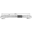 Borg & Beck Brake Hose  - BBH6846 fits Saab 9-5 99-