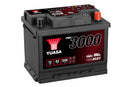 Yuasa 12V 62Ah 550A SMF Battery - YBX3027 - 4 Year Warranty
